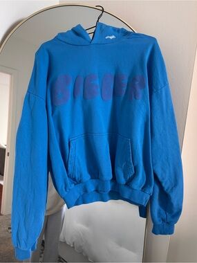 Blue SKYLRK “BEIBER” Hoodie